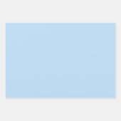 ハヌッカラブリーブルー ラッピングペーパーシート (正面3)