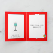 ハヌッカラブ カード (内部)