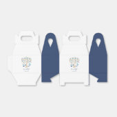 ハヌッカラブ&ライトフローラ（ユダヤ教）メノラー フェイバーボックス (折り畳みなし)