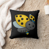 ハヌッカレディバグ クッション (ブランケット)