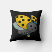 ハヌッカレディバグ クッション (裏面)