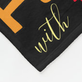 ハヌッカワイフヌッカフリースブランケット フリースブランケット (角)