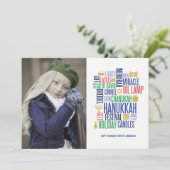 ハヌッカワーズホリディフォトカード シーズンカード (スタンド正面)