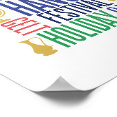 ハヌッカワーズホリディポスターサイン ポスター (角)