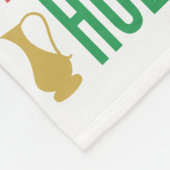 ハヌッカワーズホリデイフリースブランケット フリースブランケット (角)