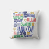 ハヌッカワーズホリデイ装飾用クッション クッション (正面)