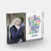 ハヌッカワーズホリデーフォトブロック フォトブロック (左)