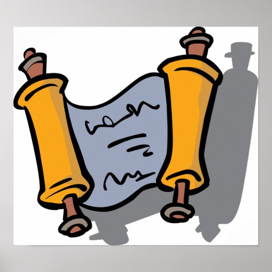 ハヌッカースクロールポスター ポスター (正面)