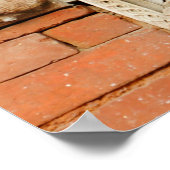 ハヌマンの鼻チョークコートヤードの古代の窓 ポスター (角)