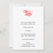 ハヌマンヴィンテージブックイラストレーション 招待状 (正面)