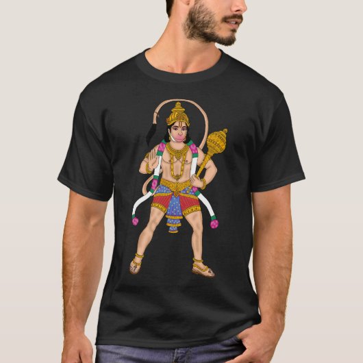 ハヌマン神Tシャツ Tシャツ (正面)