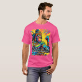 ハヌマン ヒンドゥー神話 猿 神 スピリチュアル gi tシャツ (正面フル)