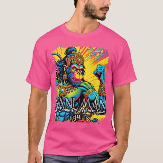 ハヌマン ヒンドゥー神話 猿 神 スピリチュアル gi tシャツ