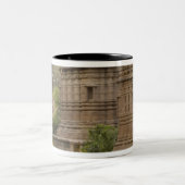 ハヌマン・ラングールまたは黒い顔、共通または灰色 ツートーンマグカップ (中央)