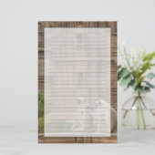 ハヌマン・ラングールまたは黒い顔、共通または灰色 便箋 (スタンド正面)