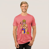 ハヌマーンTシャツ トライブレンドＴシャツ (正面全面)