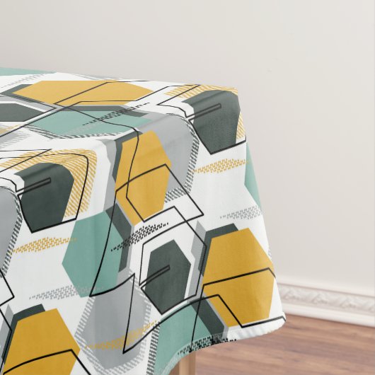 ハネコブ。抽象芸術幾何学的パターン1.1 テーブルクロス (インサイチュ)