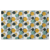 ハネコブ。抽象芸術幾何学的パターン1.1 ファブリック (ファットクォーター)