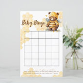ハネコームと茶色の蜂蜜テディベアのビンゴゲーム (スタンド正面)