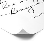 ハネコームのシャワーゲームポスターの数を推測する ポスター (角)