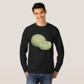 ハネディサマーメロンフルーツおもしろい Tシャツ (正面フル)