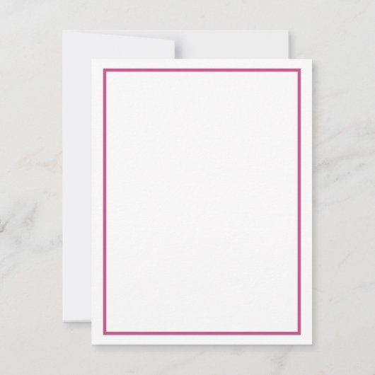 ハネビーとアルストロメリアスのエンクロージャカード 出欠カード (裏面)