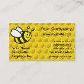 ハネビーの漫画（横） 名刺 (正面)