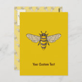 ハネビーはがき ポストカード (正面/裏面)