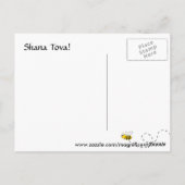 ハネビーアップルロッシュハシャナ ポストカード (裏面)