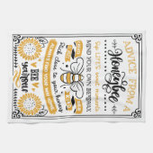 ハネビーアドバイス キッチンタオル (横)