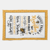 ハネビーアドバイス キッチンタオル (横)