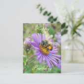 ハネビーオンアスター誕生日コーディネート用品 ポストカード (スタンド正面)