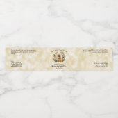 ハネビーオンパーチメント化粧品の瓶ラベル ペットボトルラベル (シングルラベル)