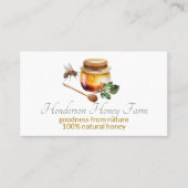 ハネビーリース事業 名刺 (正面)