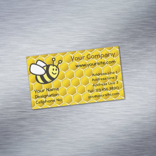 ハネビー漫画の名刺マグネット マグネット名刺 (インサイチュ)