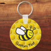ハネビー漫画キーチェーン キーホルダー (正面)