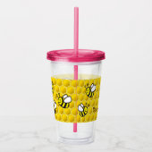 ハネビー漫画 アクリルタンブラー (右)