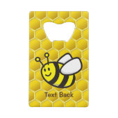 ハネビー漫画 クレジットカード栓抜き (裏面)