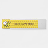 ハネビー漫画 サインプレート (正面)