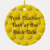 ハネビー漫画 セラミックオーナメント (裏面)