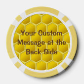 ハネビー漫画 ポーカーチップ (裏面)