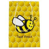 ハネビー漫画 ミディアムペーパーバッグ (正面)