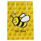 ハネビー漫画 ミディアムペーパーバッグ (裏面)