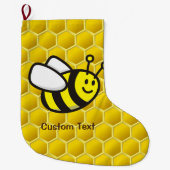 ハネビー漫画 ラージクリスマスストッキング (正面)