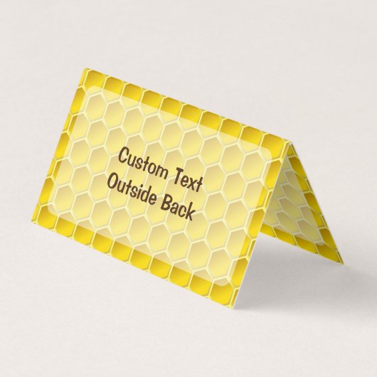 ハネビー漫画 名刺 (裏面)