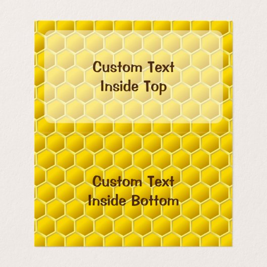 ハネビー漫画 名刺 (内部フラット)