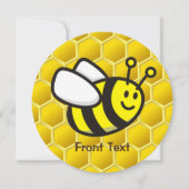 ハネビー漫画 招待状 (正面)