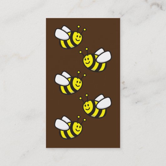 ハネビー漫画（縦） 名刺 (裏面)