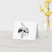 ハネビー カード (黄色い花)