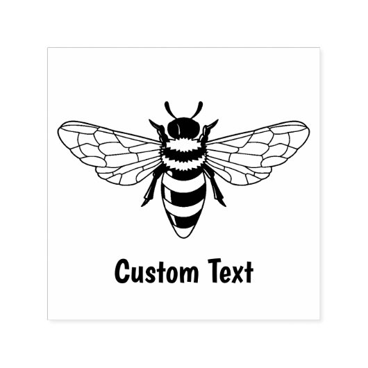 ハネビー セルフインキングスタンプ (デザイン)